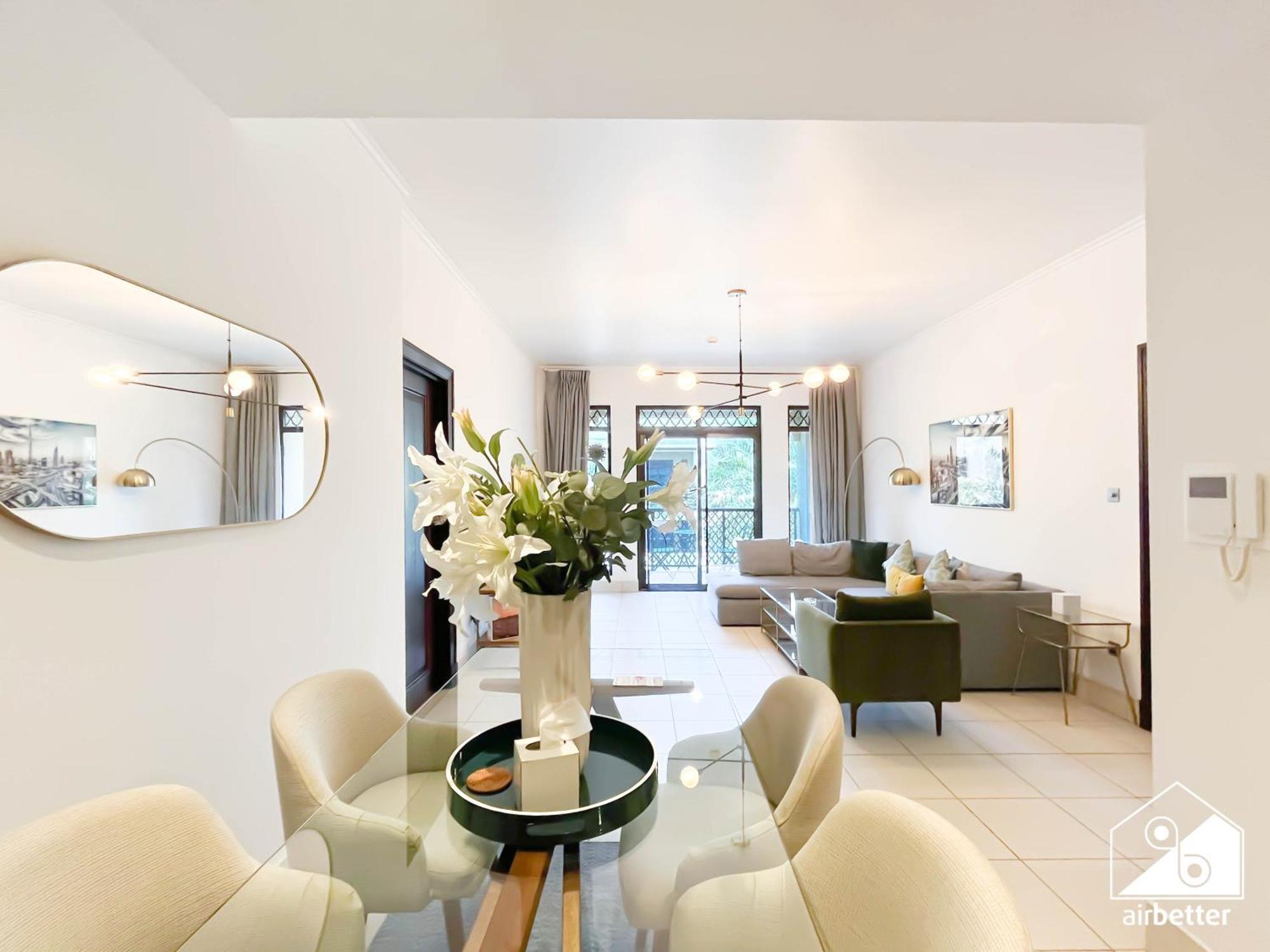 Luxury 2bedroom With Terrace & Burj Khalifa View * Dubai