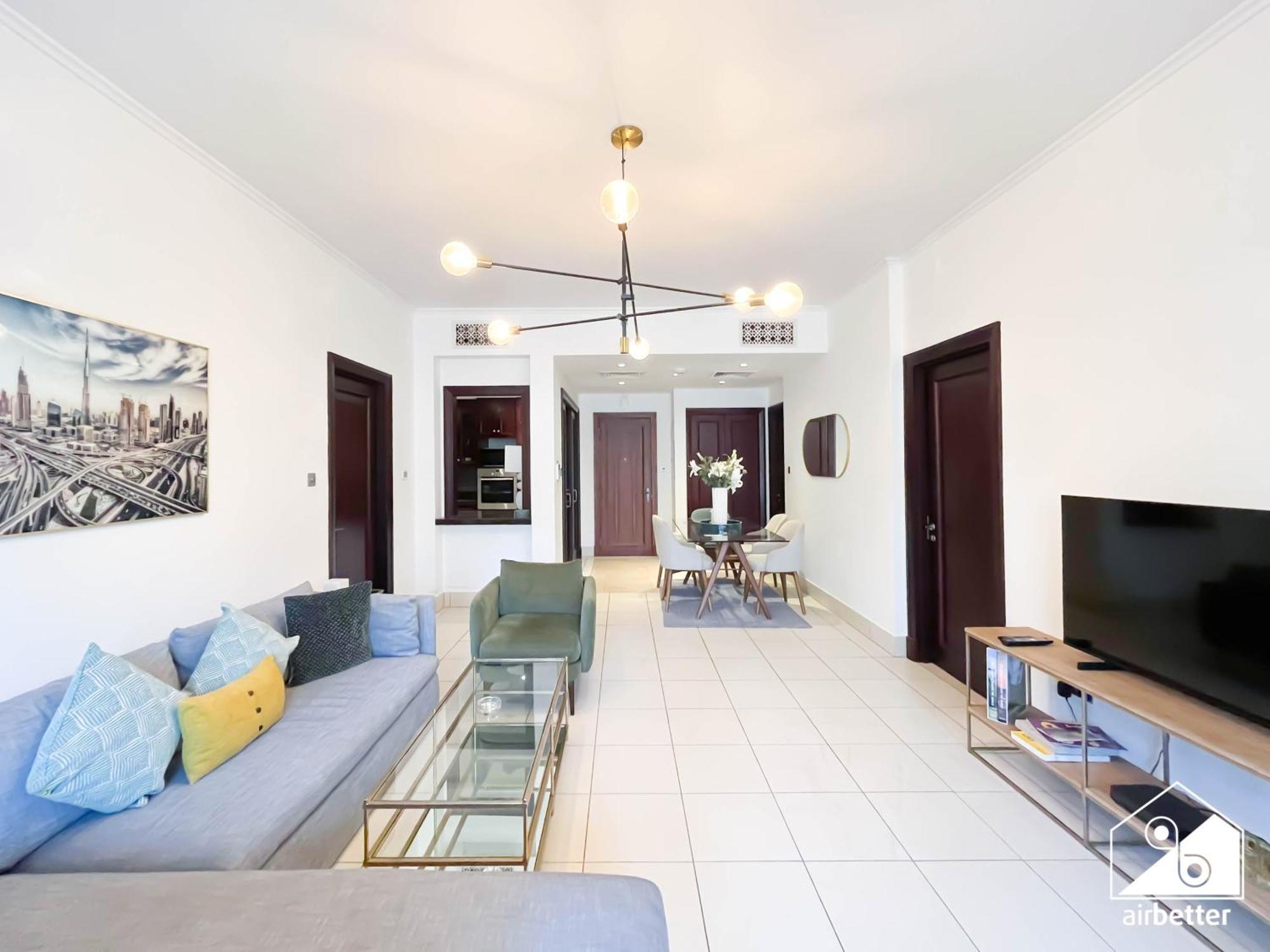 Apartment Luxury 2bedroom With Terrace & Burj Khalifa View