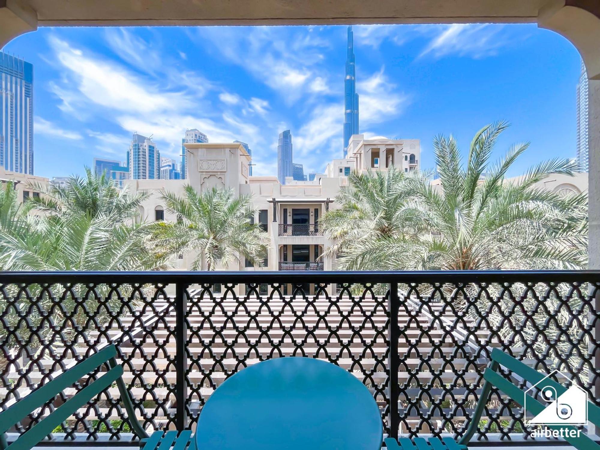Luxury 2bedroom With Terrace & Burj Khalifa View * Dubai